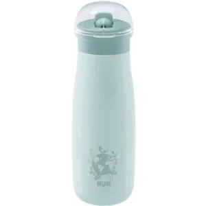 Nuk Μπιμπερό Mini-Me Sip Stainless Steel 9+ Μηνών 500ml Γαλάζιο