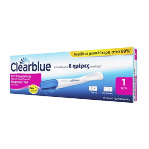 Clearblue Test Εγκυμοσύνης Εξαιρετικά Πρώιμη Ανίχνευση 2CT