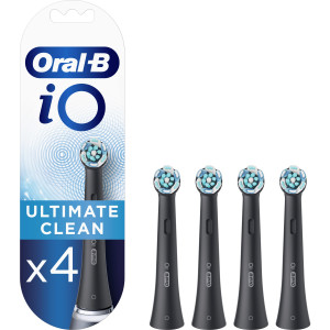 Oral-B Ανταλλακτικά iO Ultimate Clean Black (1x4)