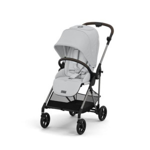 Cybex Melio Β Fog Light Grey Παιδικό Καρότσι