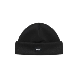 Rains Ribbed Fleece Beanie Σκουφάκι OS 20360 Black
