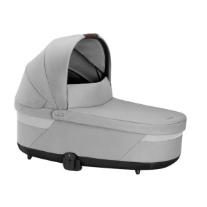 Cybex Cot S Lux Stone Grey | Mid Grey Πορτ Μπεμπέ