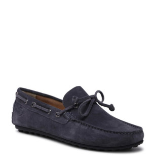 Lumberjack  Drive Mocassin Lace Up Suede Παπουτσι Ανδρικο Dk Grey LU0SHSM81802002A0100