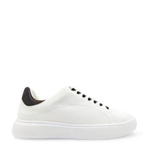 Trussardi Snk Yrias Fx Nappa Παπουτσι Ανδρικο White/Black/White 77A005379Y09998