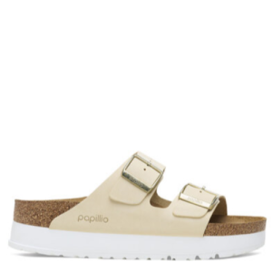 Birkenstock Arizona Papillio Platform Flex Lenb Ecru 35 - 43 Narrow Seasonal 1026924