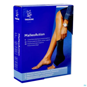 Thuasne 2361 MalleoAction Grey Παιδική Ελαστική Επιστραγαλίδα Ισχυρής Συμπίεσης