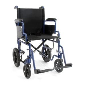 Mobiak 0811603 Gemini Blue 12" 46cm Αναπηρικό Αμαξίδιο Μπλε