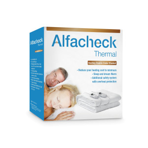 Alfacheck Ηλεκτρική Κουβέρτα Διπλή 160cm x 140cm