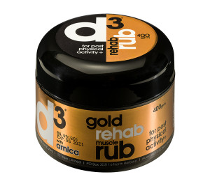 D3 Gold Recovery & Rehab Gel Άμεσης Απορρόφησης Με Άρνικα Και Μέντα 200ml