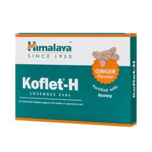 Himalaya Koflet-H Ginger Flavour 12 Παστίλιες