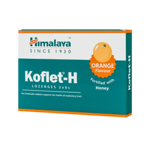Himalaya Koflet-H Orange Flavour 12 Παστίλιες