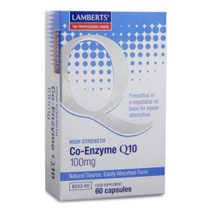 Lamberts Co-Enzyme Q10 100mg 60Tabs