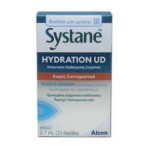 Systane Hydration UD Χωρίς Συντηρητικά 30 Φιαλίδια