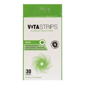 Vita Strips Calm Με Φυσική Γεύση Mango 30 Strips