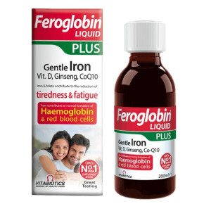 Vitabiotics Feroglobin Liquid Plus 200ml