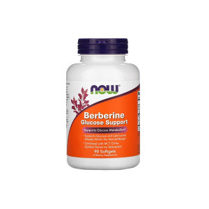 Now Berberine Glucose Support 90 Softgels