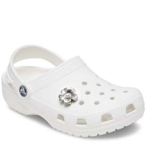 Jibbitz 10013405 Silver Mnchrm Daisy 2 Διακοσμητικό Crocs