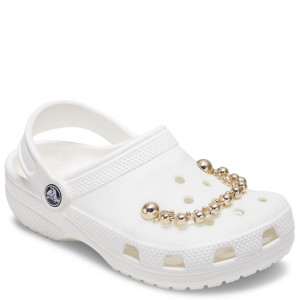 Jibbitz 10014512 Gold And Crystal Double Chain Διακοσμητικό Crocs