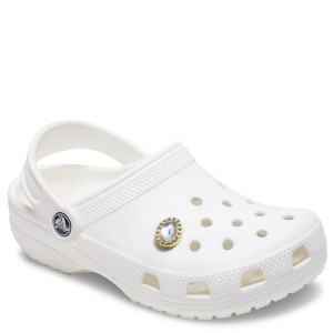 Jibbitz 10015198 Tiny White Circle Gem Διακοσμητικό Crocs