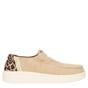 Hey Dude Wendy Rise Animal Mοκασίνι Γυναικείο Tan/Multi 43780-2UG