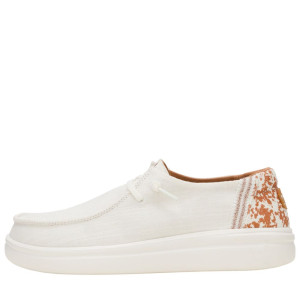 Hey Dude Wendy Rise Animal Mοκασίνι Γυναικείο White/Multi 43780-94S