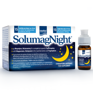 Intermed Solumag Night: Φυσική Υποστήριξη για Έναν Ξεκούραστο Ύπνο & Μείωση της Κόπωσης