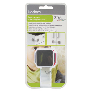 Munchkin Lindam Xtra Guard Dual Locking Multi-Purpose Latch - Ασφάλεια Πολλών Χρήσεων