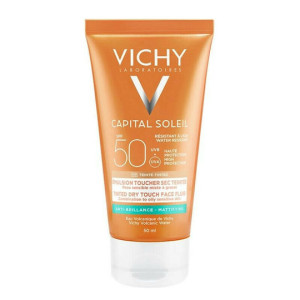 Vichy-Capital Soleil  BB Tinted Mattifying Face Fluid Dry Touch Αδιάβροχη Αντηλιακή Κρέμα Προσώπου SPF50 με Χρώμα 50ml