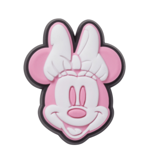 Jibbitz 10007659 Disney Minnie Mouse Face Διακοσμητικό Crocs