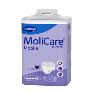Hartmann MoliCare Premium Mobile Πάνες Βρακάκι 8 Drops Large 14τμχ