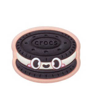Jibbitz 10014854 Chocolate Cookie with Smile Διακοσμητικό Crocs