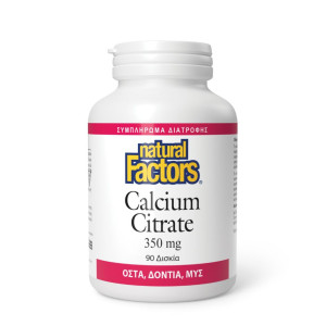 Natural Factors Calcium Citrate 90 Tabs