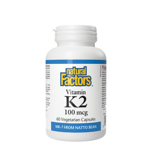 Natural Factors Vitamin K2 100Mcg 60 Caps