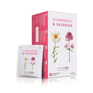 Nutra Tea Chamomile & Valerian 20 Tea Bags