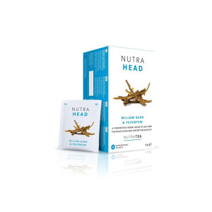 Nutra Tea Head Willow Bark & Feverfew 40gr 20 Φακελίσκοι