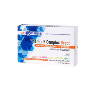 VioGenesis Vitamin B Complex Depot 30 tabs