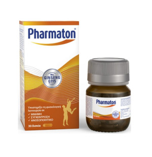 Pharmaton Geriatric με Ginseng G115 Πολυβιταμίνη για Ενέργεια, Ενίσχυση του Ανοσοποιητικού & το Νευρικό Σύστημα 30 ταμπλέτες