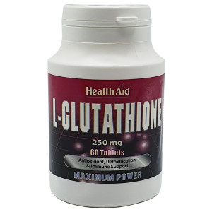 Health Aid L-Glutathione 250mg 60Tabs