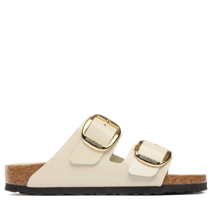 Birkenstock Leather Arizona Bb Lena High-Shine Ecru 35 - 43 Narrow Seasonal Σανδάλι Γυναικείο 1026128