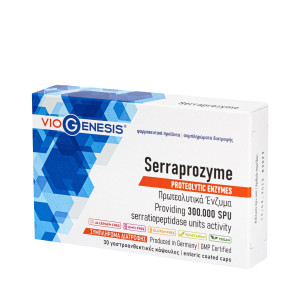 VioGenesis Serraprozyme 30caps