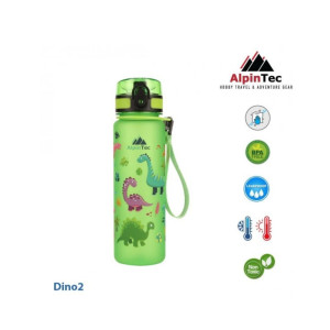 Alpin Tec Παγουρι Kids 500Ml Vitality Green Dino