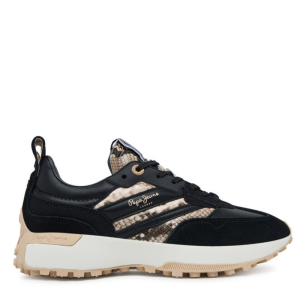 Pepe Jeans Lucky Fenix Sneaker Γυναικείο Black PLS60019000