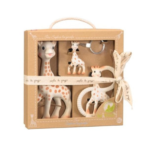 Sophie S220114 La Girafe Μασητικό Οδοντοφυΐας "Sophie the Giraffe" από Καουτσούκ  3τμχ