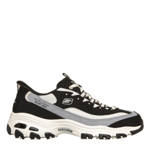 Skechers D'lites Slip In - Smooth Nostalgia Sneaker 150537 Black/Natural