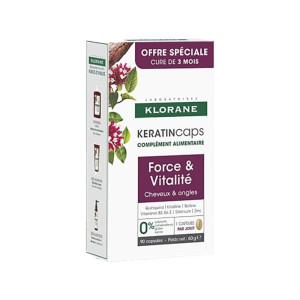 Klorane Keratin 90caps