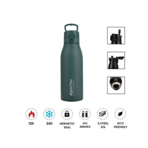 Alpin Tec Θερμός Fellow2 600ml Blackish Green