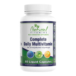 Natural Vitamins Complete Daily Multivitamin 60caps