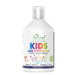 Natural Vitamins Kids Multivitamin 3 Years Plus 500ml