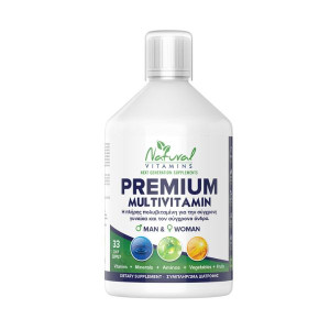 Natural Vitamins Premium Multivitamin For Teenagers 500ml