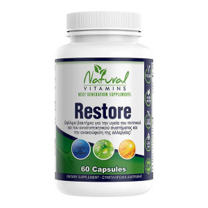 Natural Vitamins Restore 60caps